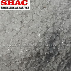 Abrasive media white corundum powder and grit