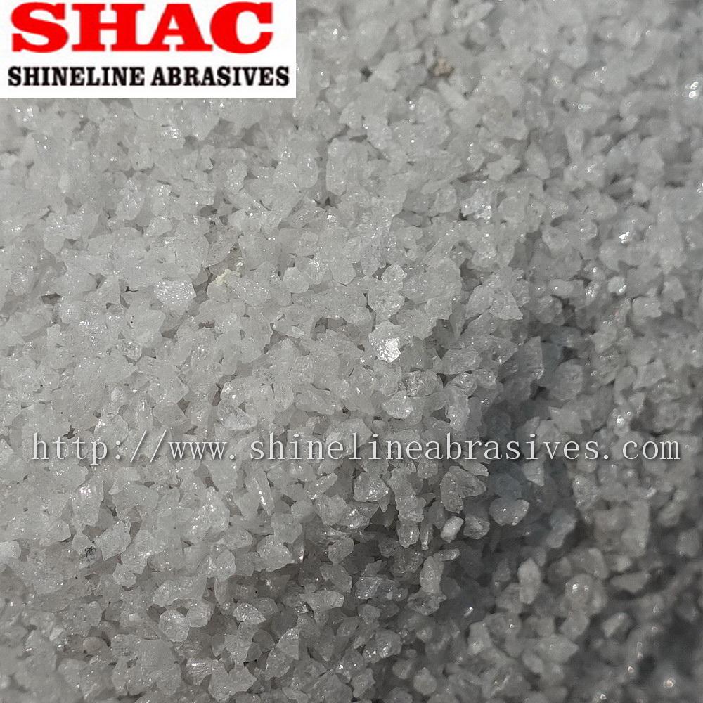 white corundum fused alumina powder and grit 3