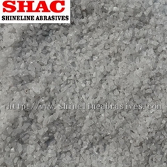 White corundum powder and grit