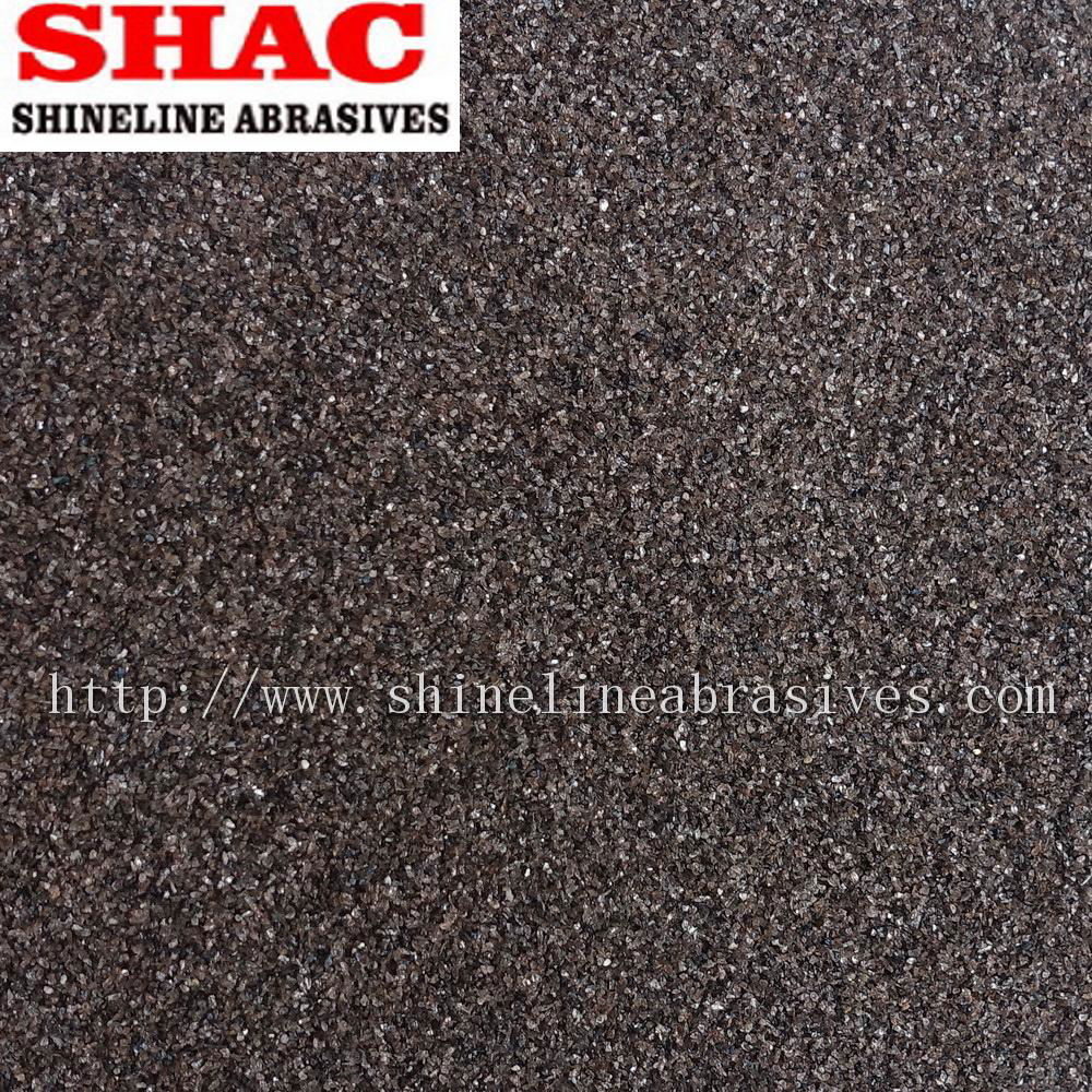Shineline Abrasives棕色氧化铝95%棕刚玉砂子微粉 4