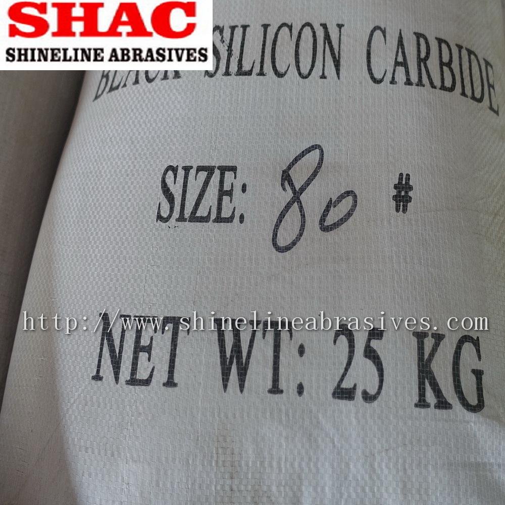 FEPA  grade Black silicon cargbide SIC grit and powder 4