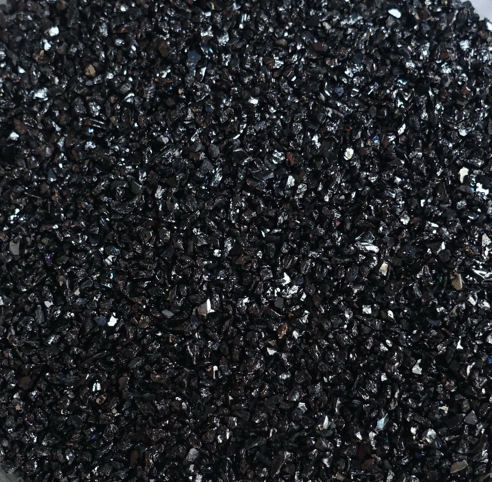 黑色碳化矽磨料砂子 3