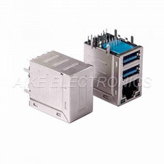 Connector RJ45 female 8P8C