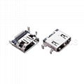 HDMI connector 19PIN DIP Type with