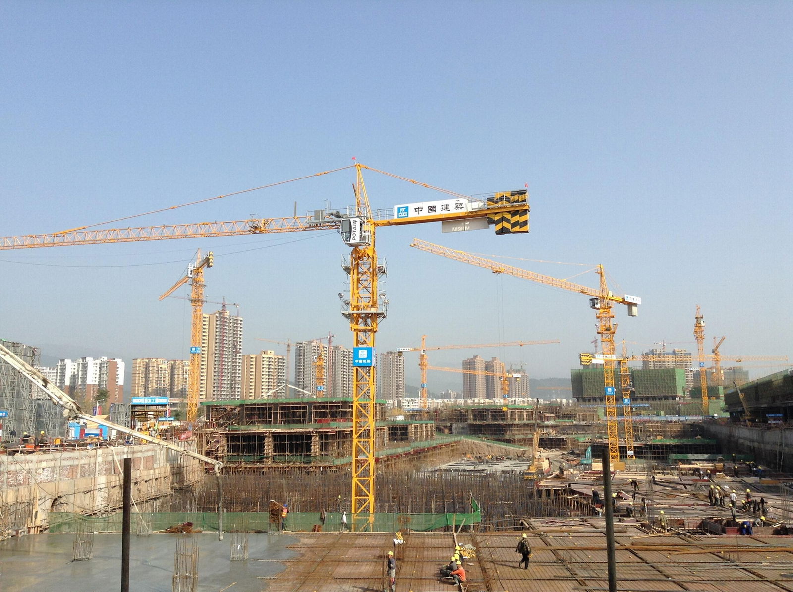 TOWER CRANE MC120B-6T 60M JIB  2