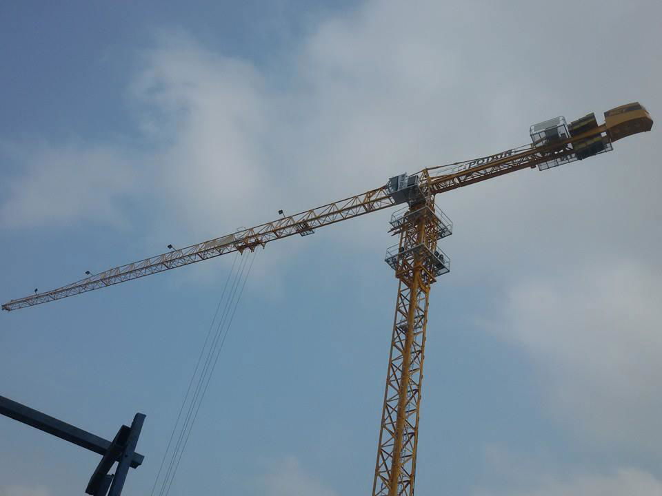 TOPLESS TOWER CRANE MCT200-10T 66.5M JIB