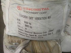 Tundish Dry Vibration Mix