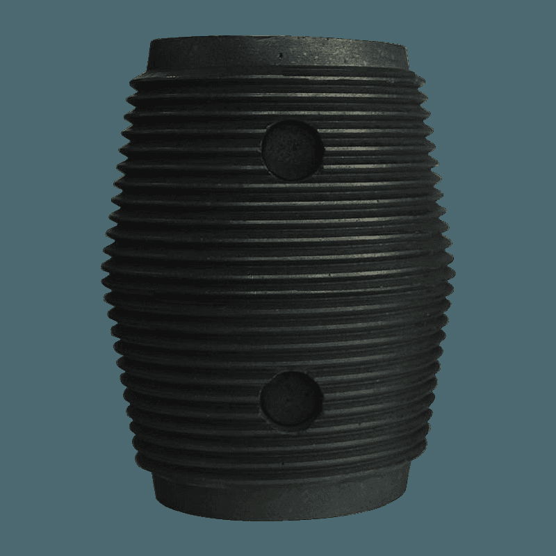 High bulk density graphite electrode nipple