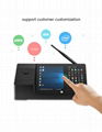 Z8350  X3 2G 32G Android 5.1 Win 10  BOX PC thermal printer RJ11  Pos machines 