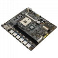 Cheap Intel 998 i3 i5 i7 Network Firewall 6 LAN Firewall Motherboard 