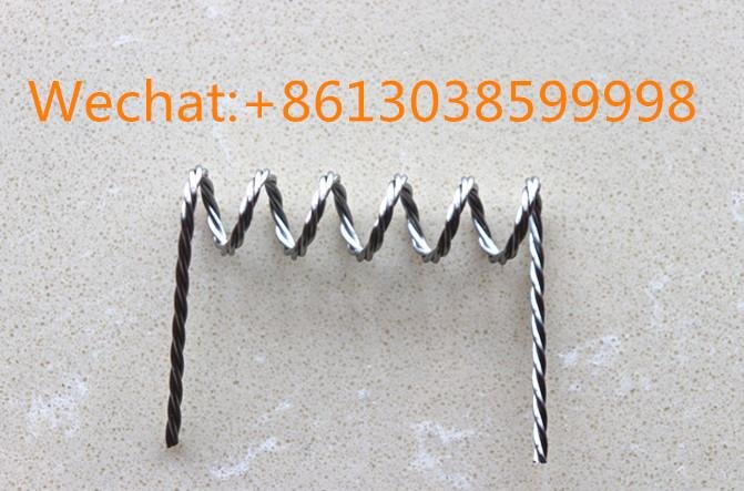 Electropolishing stranded tungsten wire 