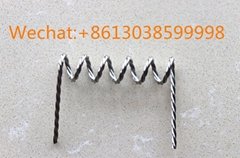 Electropolishing stranded tungsten wire 