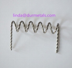 Twisted tungsten filament W wire for aluminum metalization