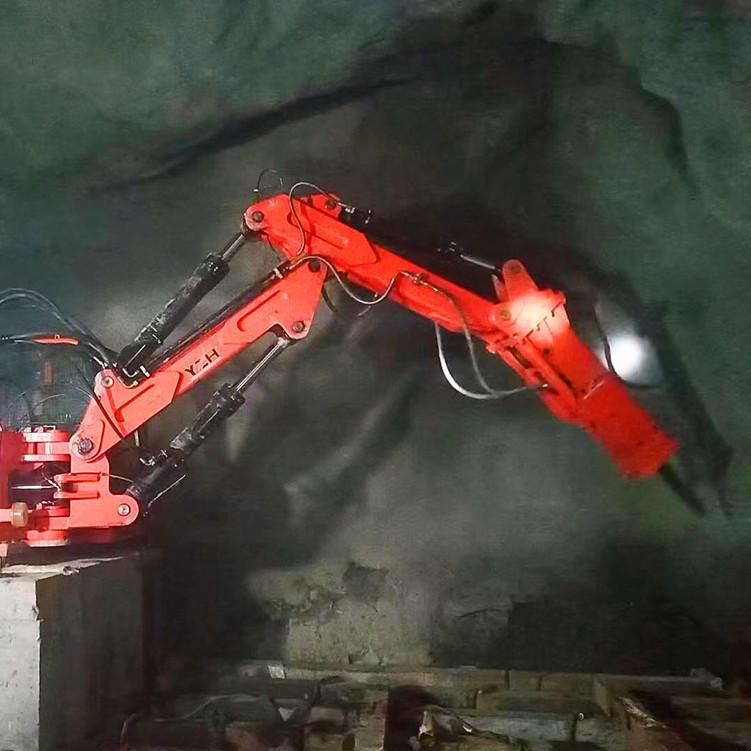 固定式液壓破碎機械臂 5