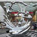 Stainless steel sculpture processing 5