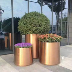 Stainless Steel flowerpot factory