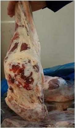 Halal Frozen mutton cuts with bone 4
