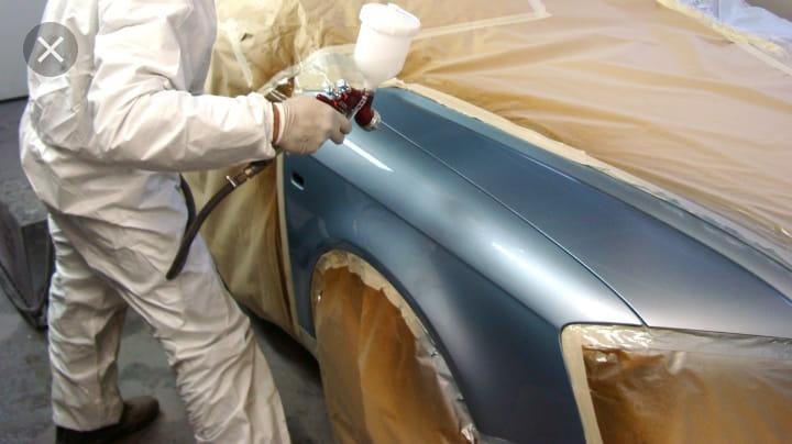 Easy to apply unsaturated polyurethane car body  automotive paint