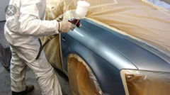 Easy to apply unsaturated polyurethane car body  automotive paint