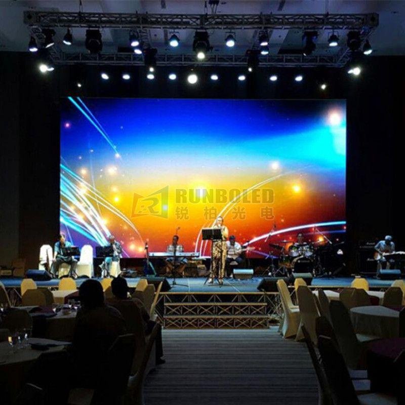 P6 Indoor Full Color LED Screen with Steel Cabinet for Fix Installation 2