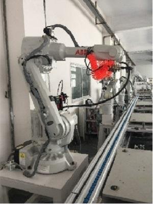 6 Axis robotic dispensing assembly line