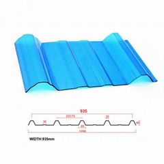 Corrugated Polycarbonate Sheet