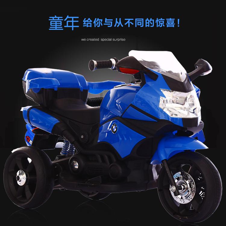 Drivable electric motorcycle