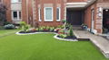 8 years warranty UV resistant natural looking artificial grass for landscape