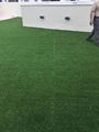 Easy install interlocking artificial turf tile 30cmx30cm size 3