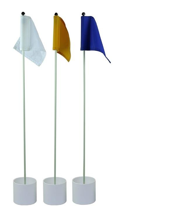 Standard Golf Accessaries including flag pole and cup