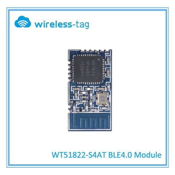 WT51822-S4AT Ultra Low power beacon based nRF51822 bluetooth module 4.2 with CE/ 3