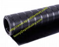 Wide&Narrow Ribbed Rubber Sheet from