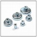 Neodymium Pot Magnets with Internal Thread Bushing