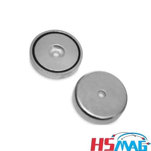 Encased Alnico Magnets with Unthreaded Hole