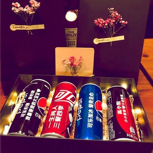 上海抖音同款定製易拉罐刻字DIY七夕情人節表白生日禮物 2
