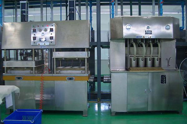 Fully automatic Paper pulp food plate making machine Production Line 4