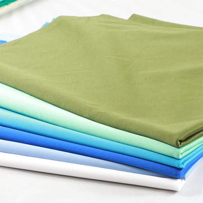 100% polyester stretch clothing material fabric excellent steam penetration 4