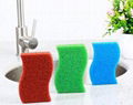 better sponge brush clean silicone sponge for kitchen washing 1