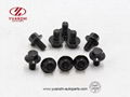 Custom Black Hexagon Flange Bolt Wholesale 2