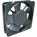 110V 220V AC Axial Aluminum Alloy Flow Exhaust Fan 12025 1