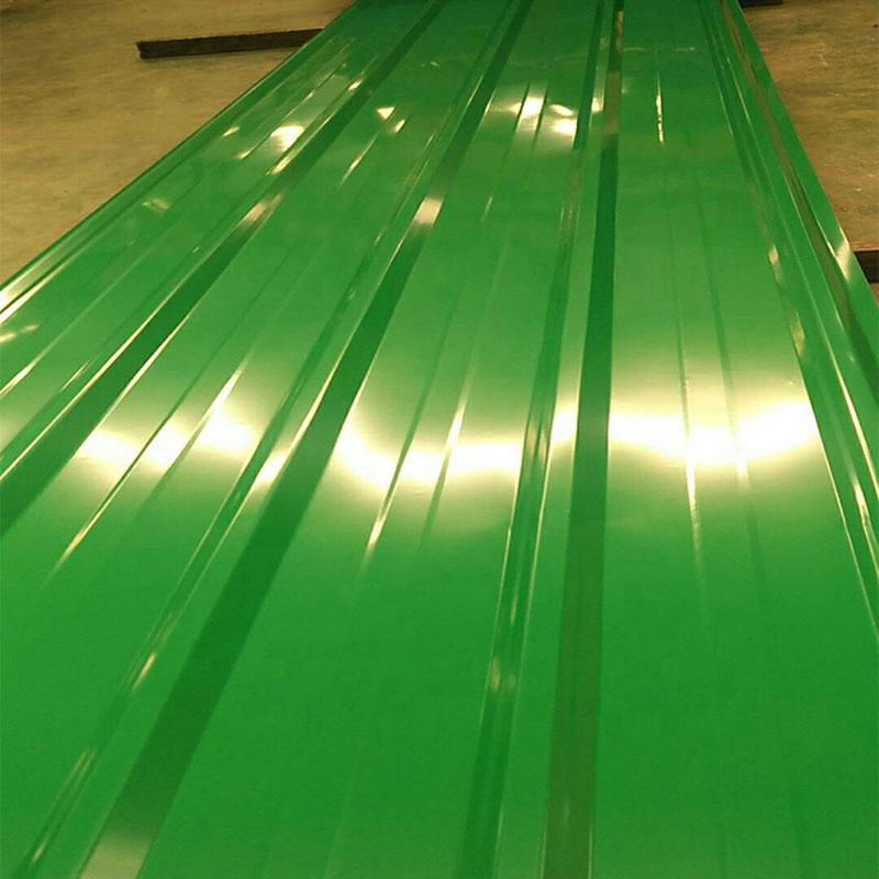 1050 Prepainted Steel Roofing Sheets with Felt in Ral7016 4