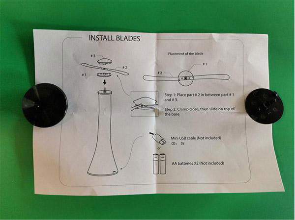 Soft Fan blades Fly Repellent