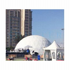 500 people capacity party geodesic dome tent for restaurant 