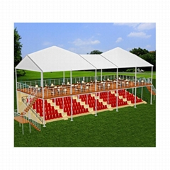 Double Decker Tent With Glass Wall Two Floor Double Decker Event Tent