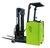 China excellent quality side standing 24V battery powered electric reach truck