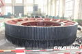 Ball mill girth gear steel casting girth