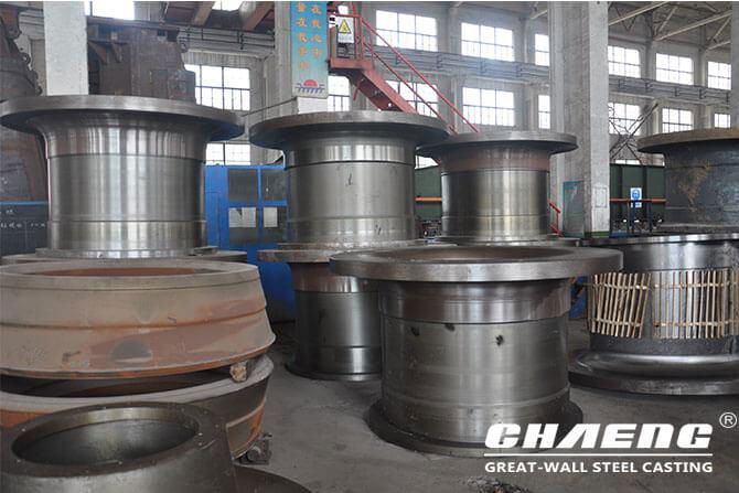 Ball mill trunnion head manufacture