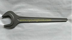 Single Open End Wrench 40 Cr-V Steel Punch Forged