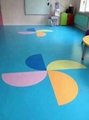 幼儿园学校专用LG耐磨防滑PVC塑胶卷材地板