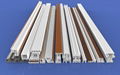  80 sliding white color plastic profiles series 2